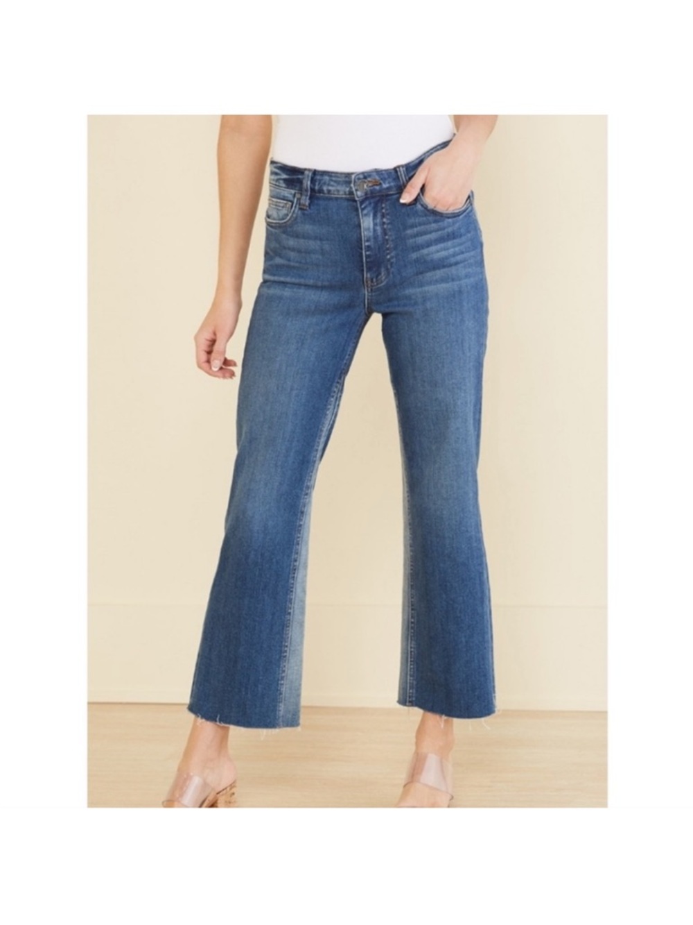 Kut from the Kloth Kelsey High Rise Skinny Flare Jeans